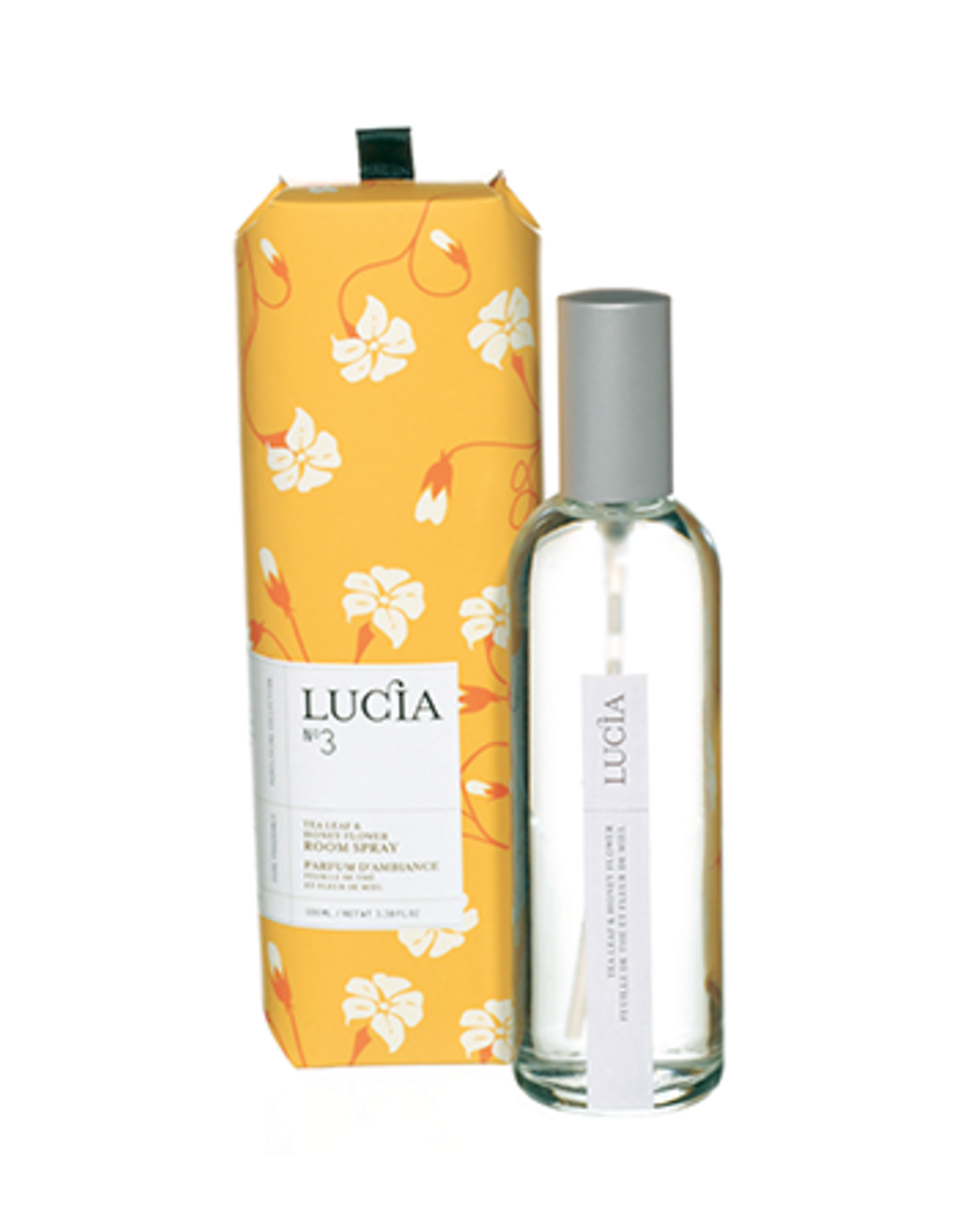 Lucia  par  Pure Living parfum d'ambiance feuille de thé et miel sauvage