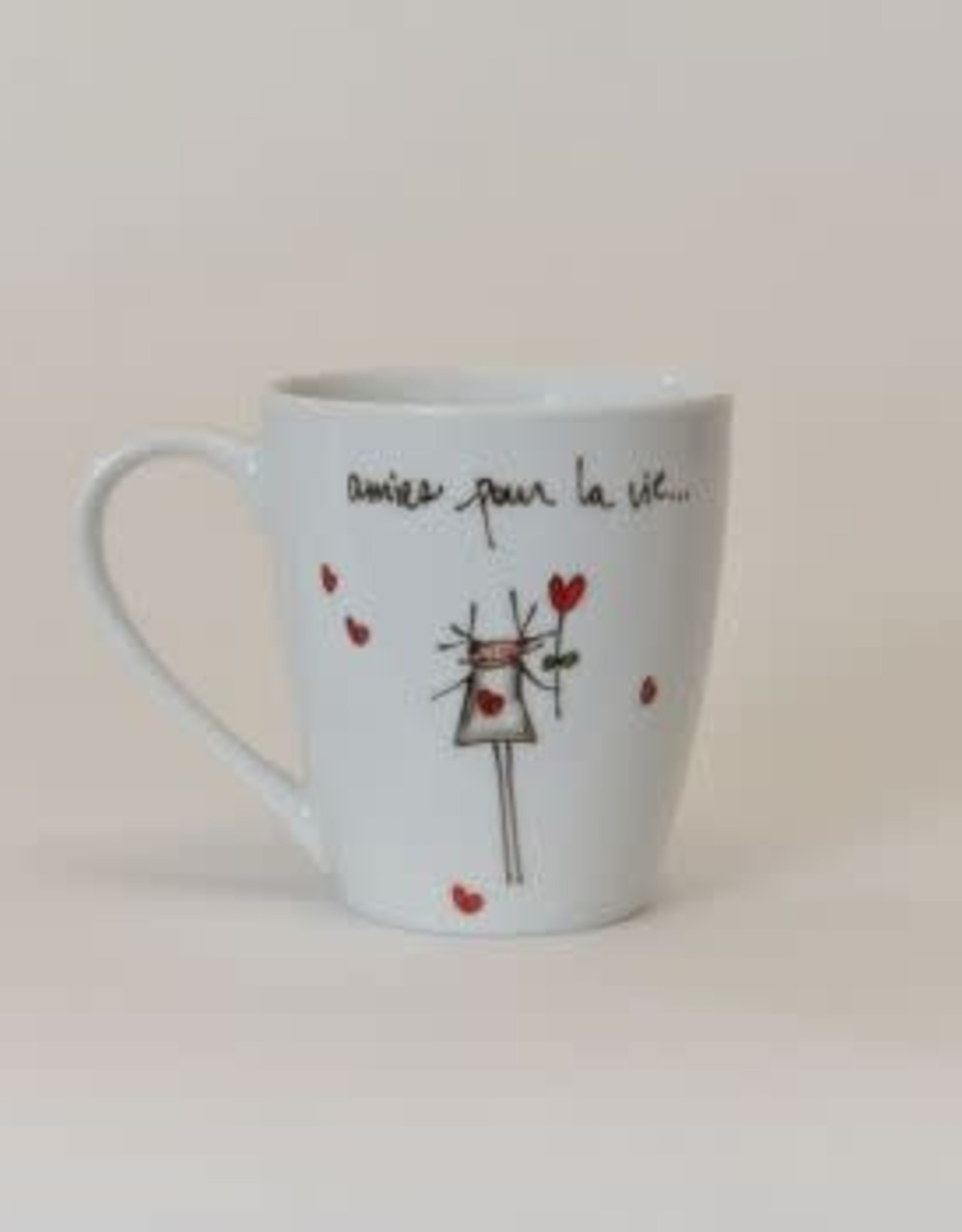 Tasse  amies pour la vie