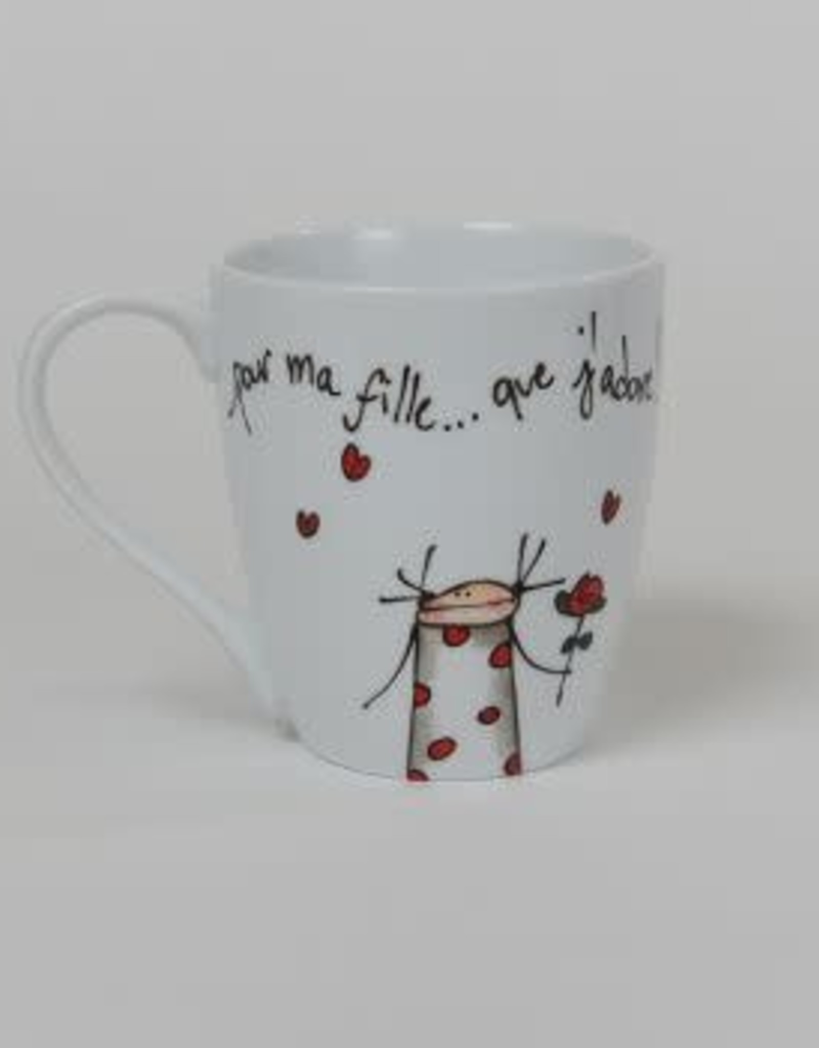 Tasse  Pour ma fille que j'adore