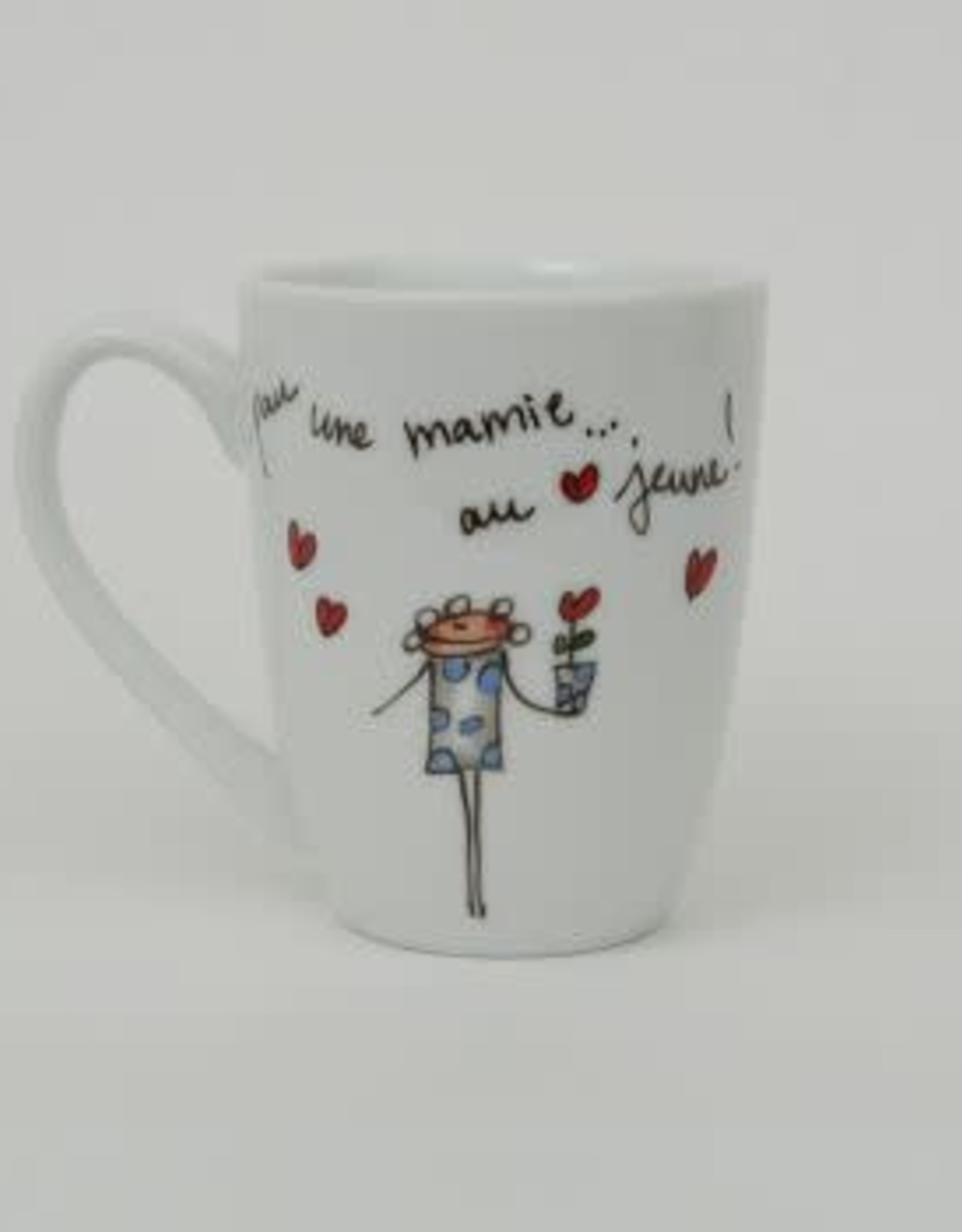 Tasse   Pour une mamie ...  au ❤ jeune