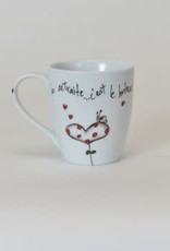 Tasse  La retraite c'est le bonheur