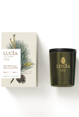 Lucia  par  Pure Living Bougie parfumée Pin Douglas  20 hr