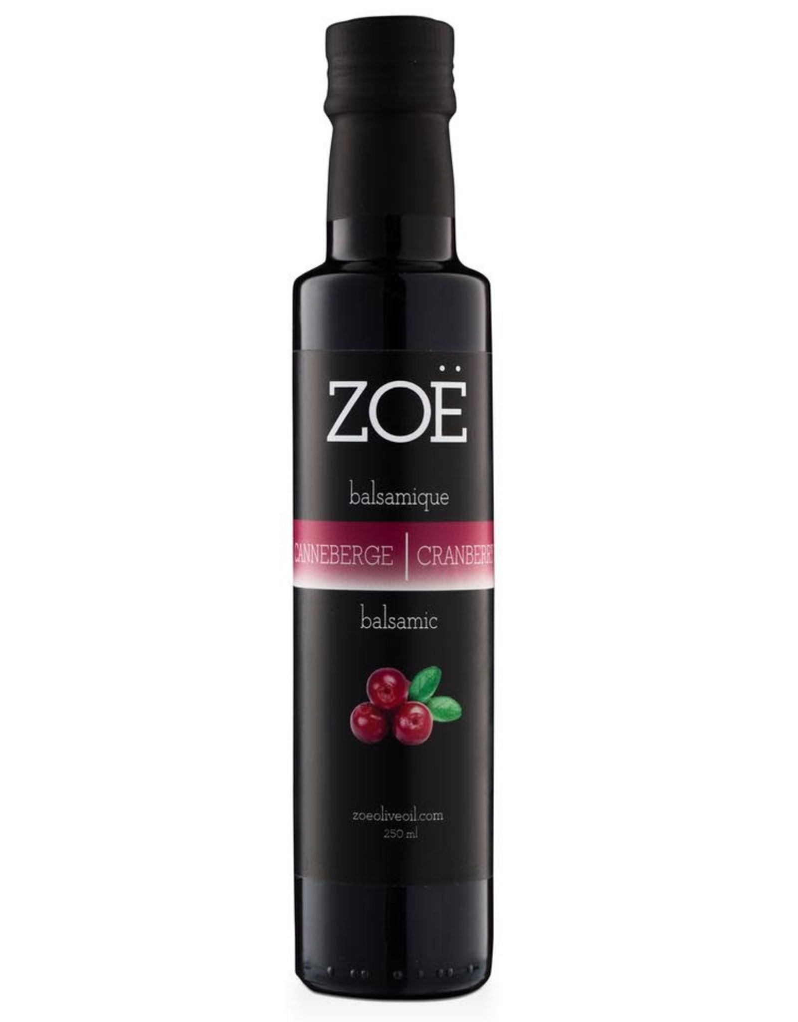 Zoé huile Vinaigre canneberges