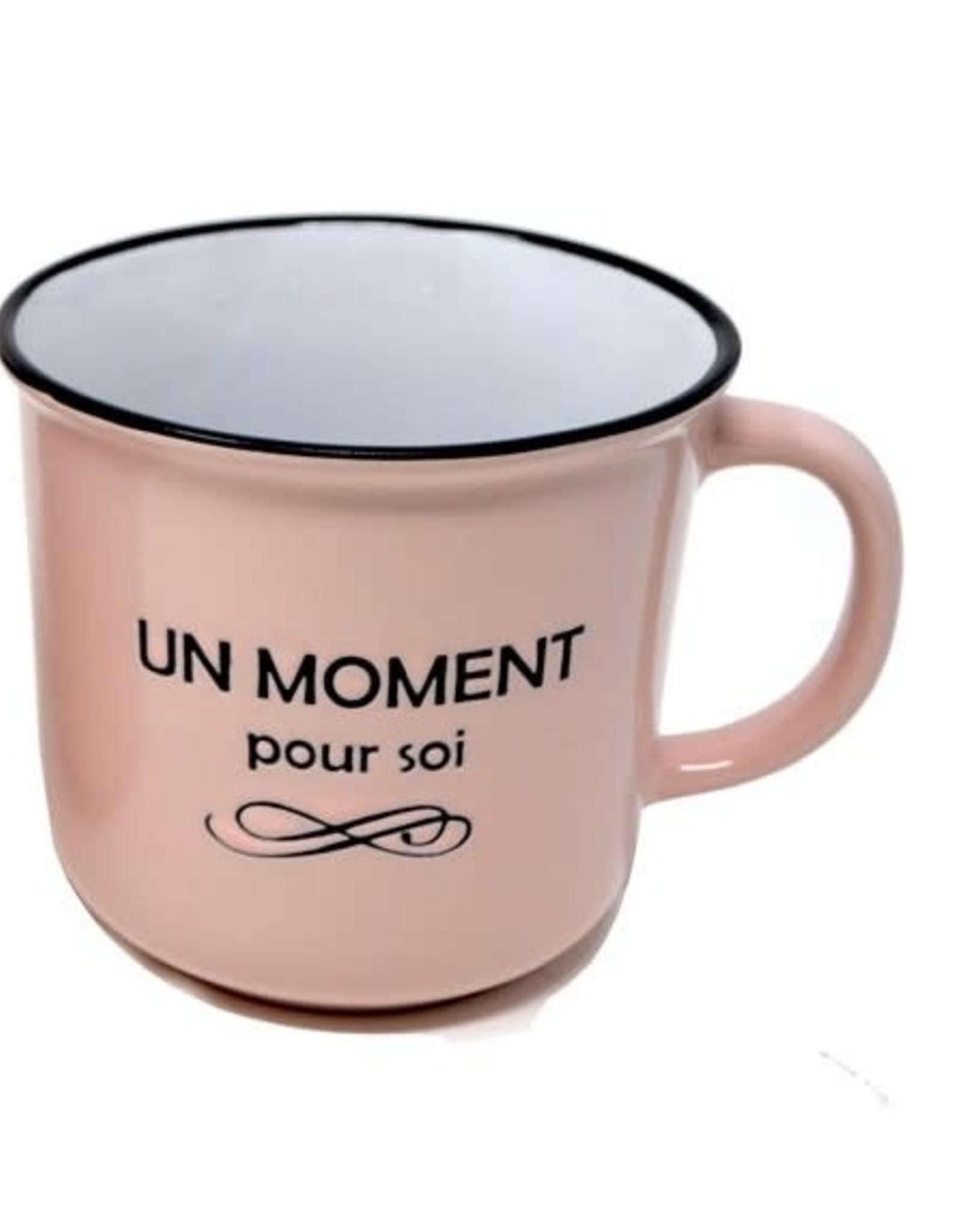 Tasse rose moment pour soi