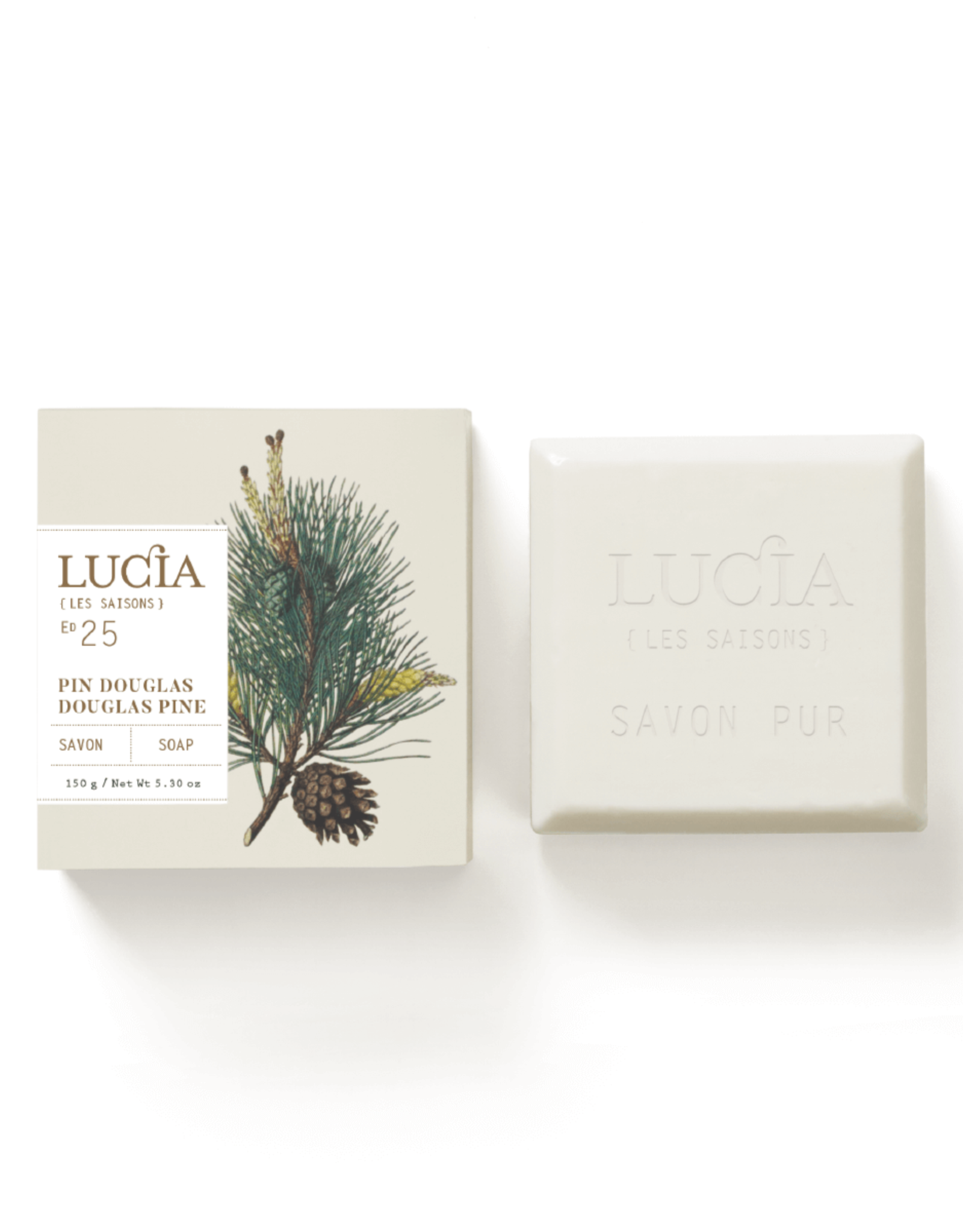 Lucia  par  Pure Living Savon Pin Douglas