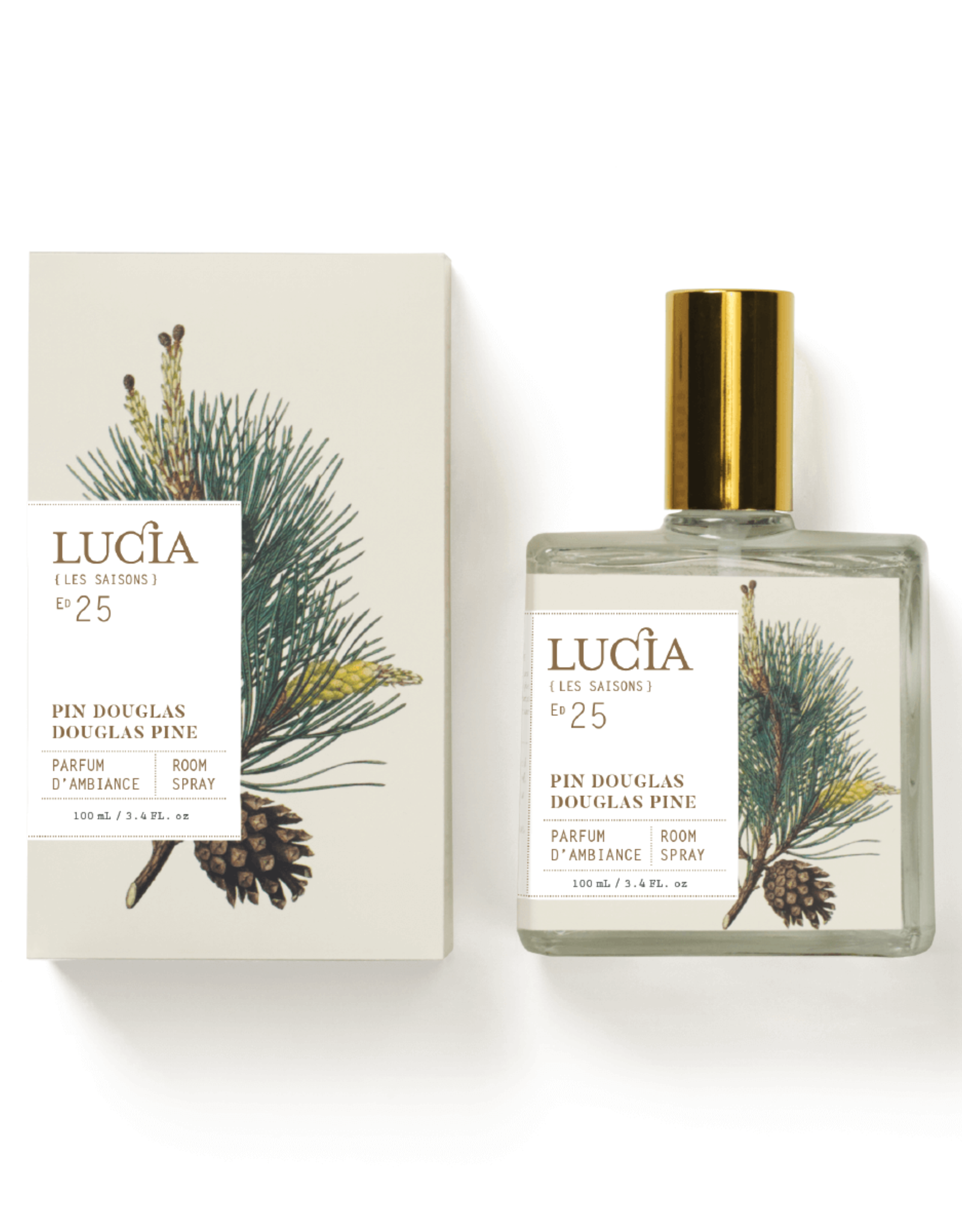 Lucia  par  Pure Living Parfum d'ambiance Pin Douglas