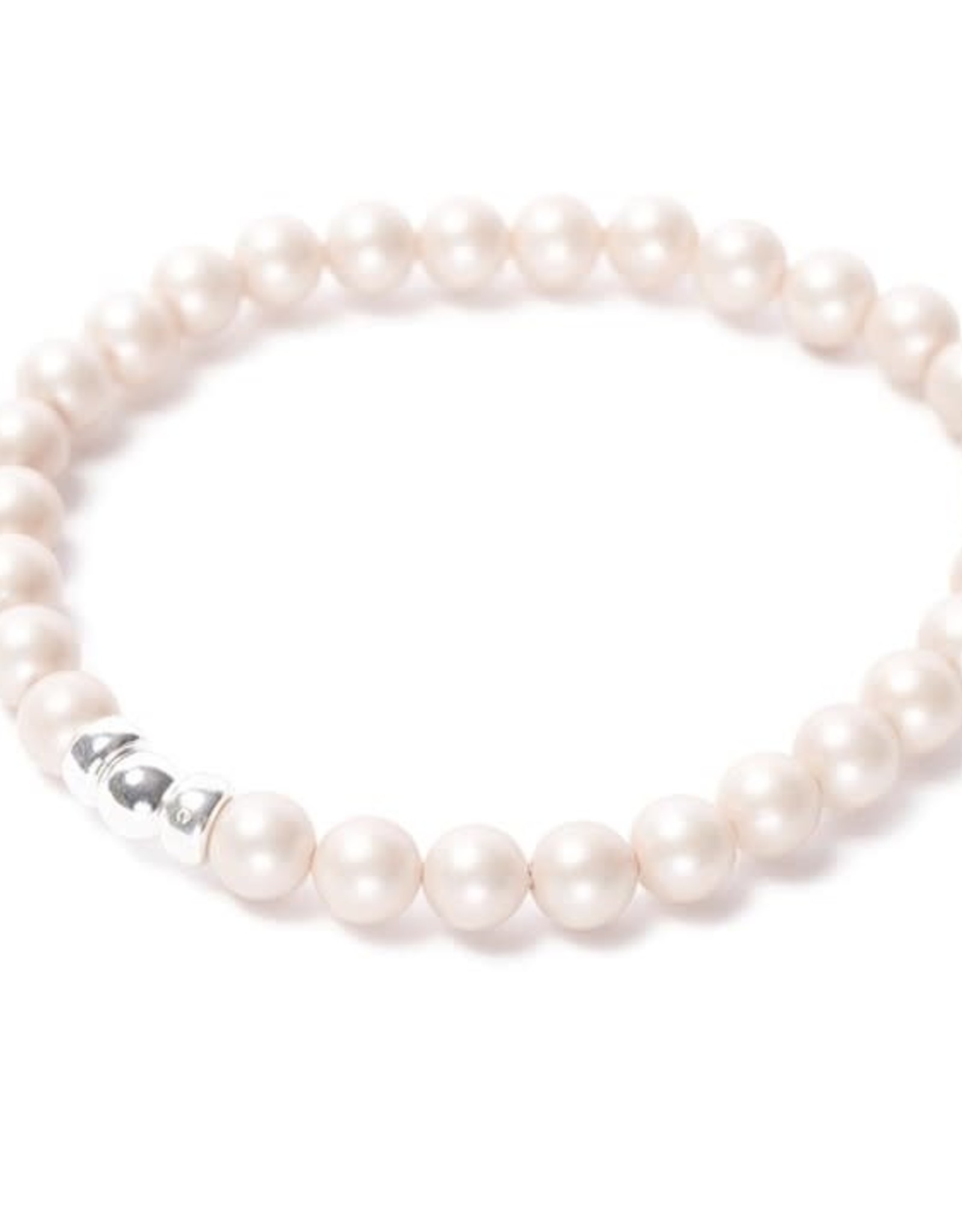 Beblue Bracelet Be Classic perle crème mat
