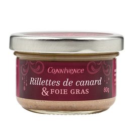 Rillettes de canard & Foie gras