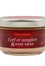 Terrine de cerf et sanglier & Foie gras