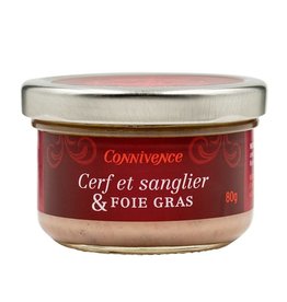 Terrine de cerf et sanglier & Foie gras