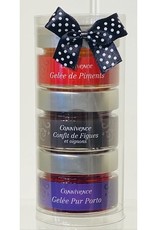 2 gelées + 1 confit - Tube