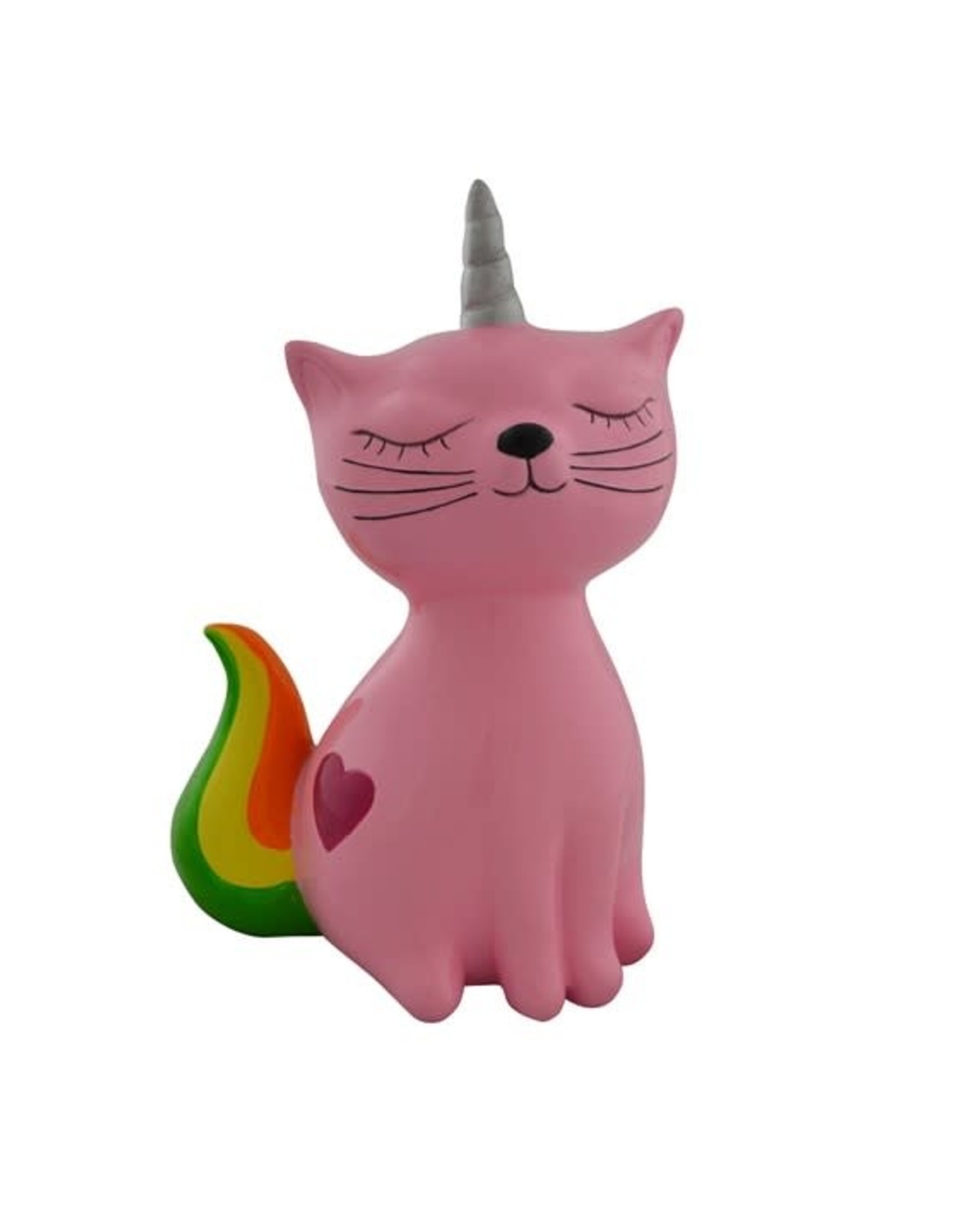 Tirelire chat-licorne