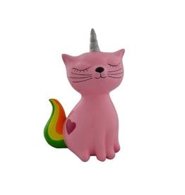 Tirelire chat-licorne