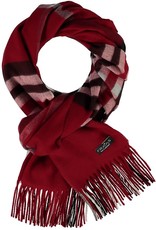 Fraas Foulard cashmink Plaid  - Rouge Fraas Foulard cashmink Plaid  - Rouge