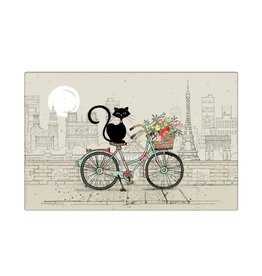 Napperon chat Amy's - Vélo