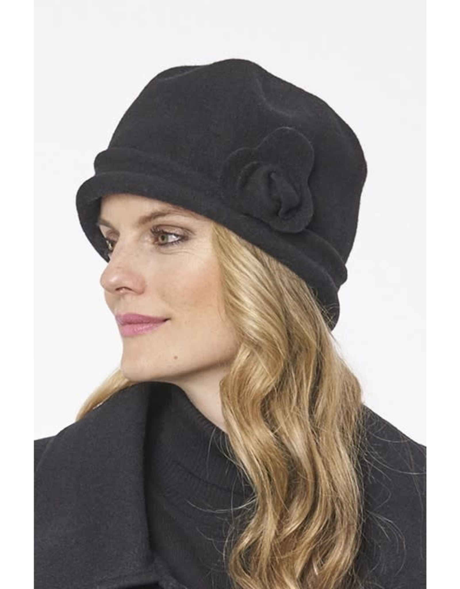 Chapeau cloche - Noir