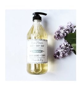 Dot & Lil Savon liquide  mains & corps - Fleur de riz