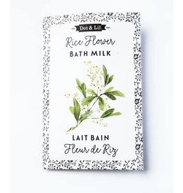 Dot & Lil Sachet lait de bain - Fleur de riz
