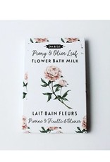 Dot & Lil Sachet lait de bain - Pivoine & Feuille d'olivier