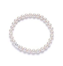 Beblue Bracelet be Classic perle blanche