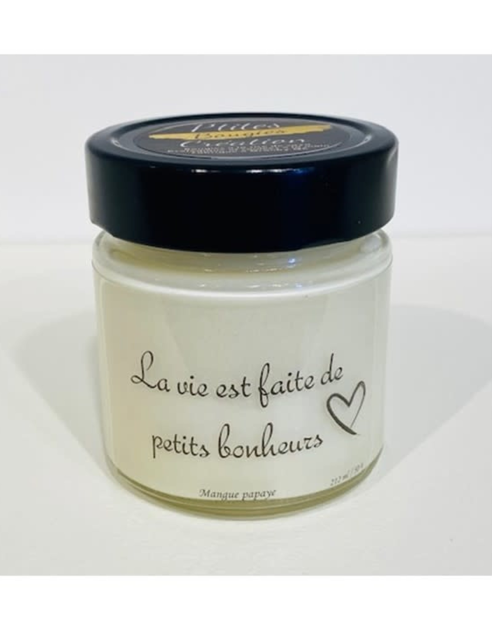 Moments MG Bougie - La vie est faite des petits bonheurs