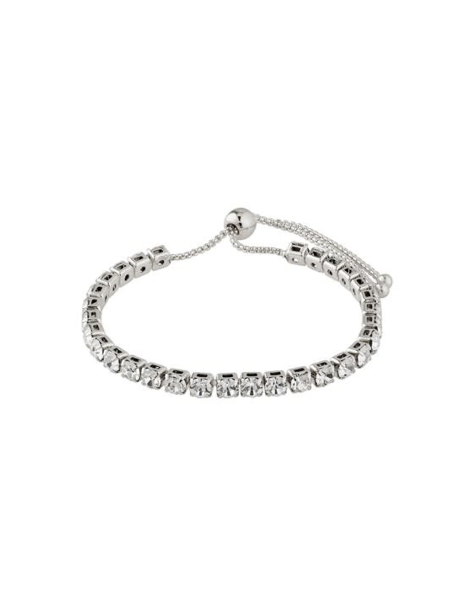 Pilgrim Bracelet cristaux Lucia - Argent