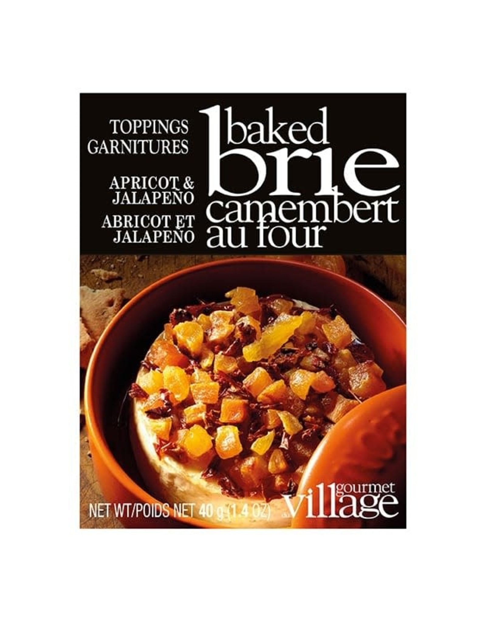 Gourmet du Village Garnitures pour brie Abricot & Jalapeno