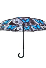 Parapluie Reverse - Papillons bleus