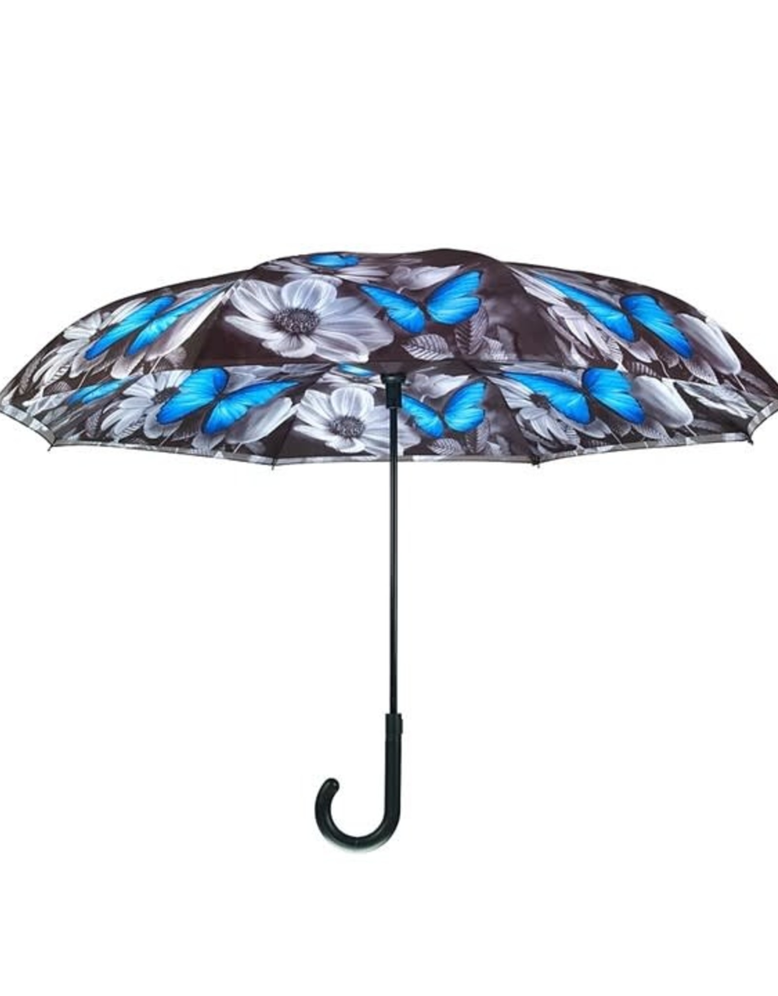 Parapluie Reverse - Papillons bleus