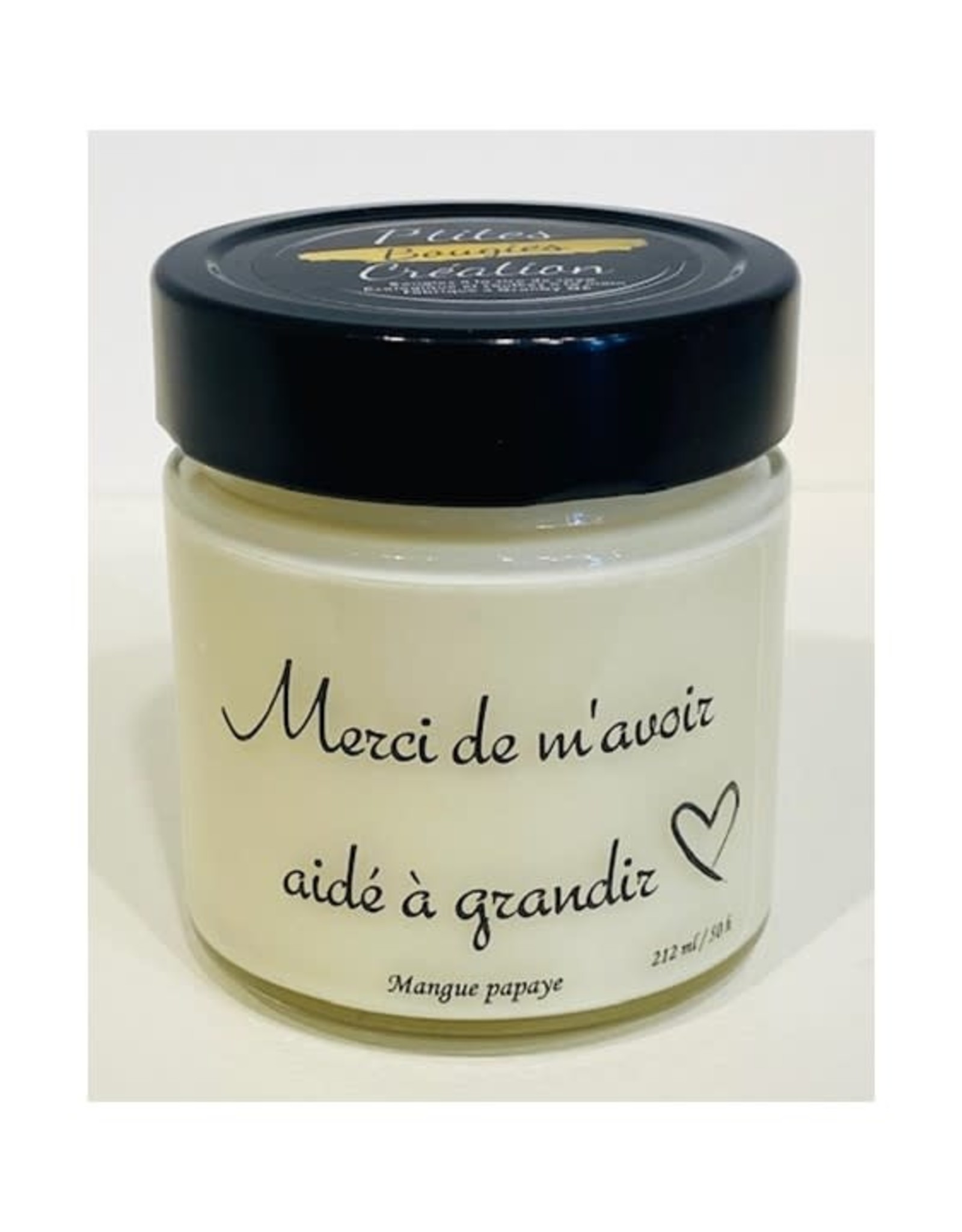 Moments MG Bougie - Merci de m'aider à grandir