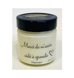 Moments MG Bougie - Merci de m'aider à grandir