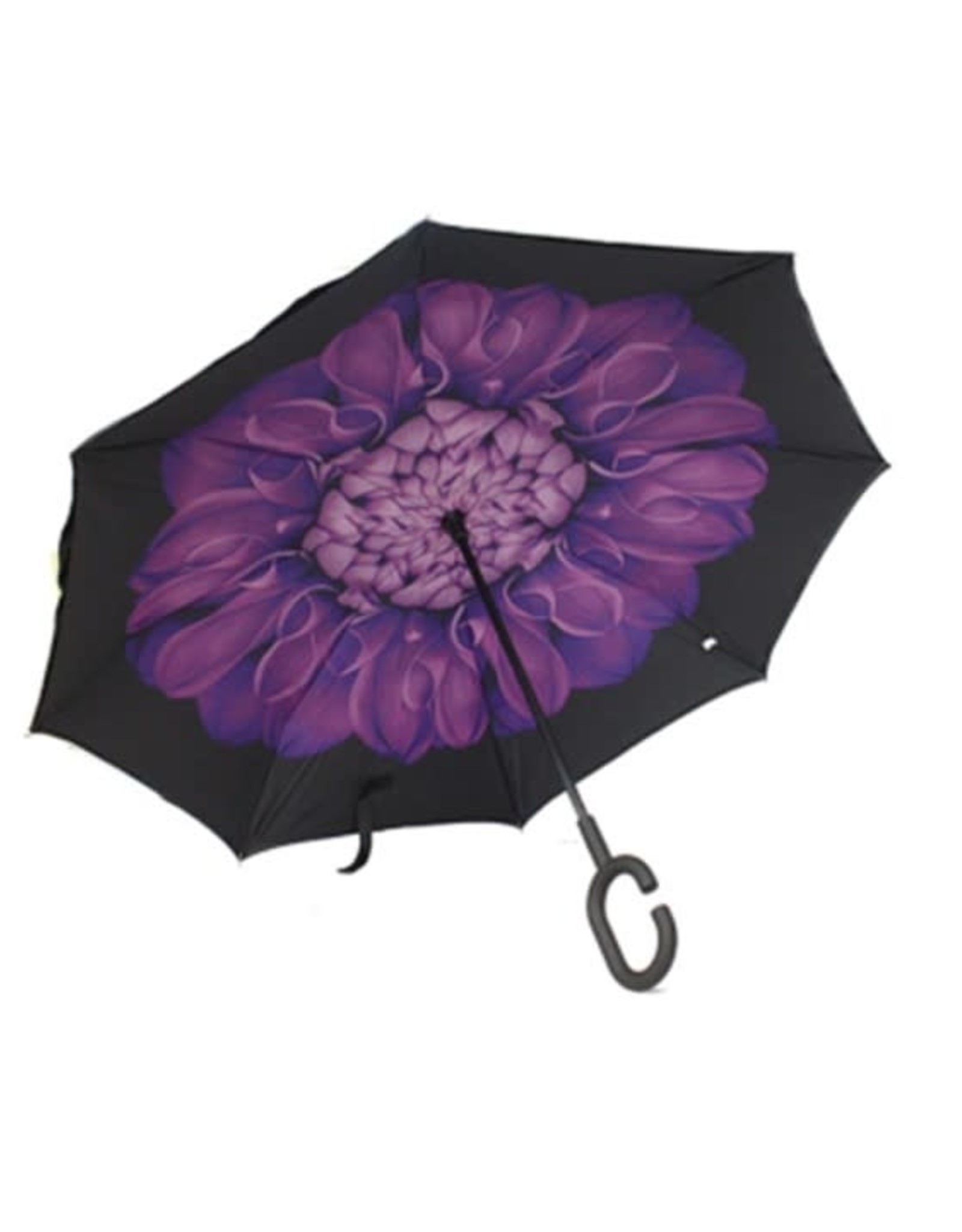 Parapluie - Fleur Mauve