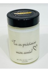 Moments MG Grande Bougie - Tu es précieuse mon amie