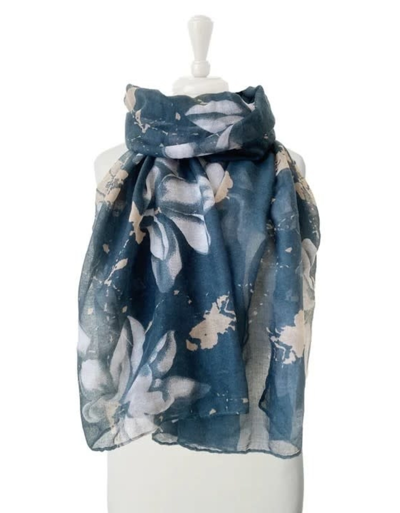 Caracol Foulard fleuri #6135 - Vert