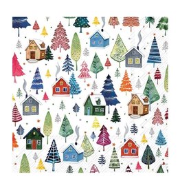 Serv. Table - Village hivernal