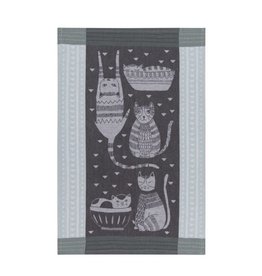 Linge Vaisselle Jacquard - Chat