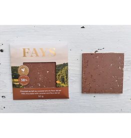 Fays terroir chocolaté Gourmandes - Chocolat caramel fleur de sel