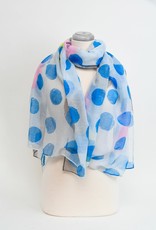 Caracol Foulard #6145 Pois bleu