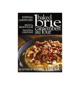 Gourmet du Village Garnitures pour brie - Cassonade & Pacanes