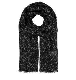 Fraas Foulard mini  fleurs - Noir