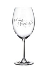 La maison du bar Verre à vin - 40 ans & Fabuleuse