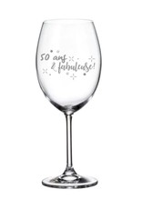 La maison du bar Verre à vin - 50 ans & Fabuleuse