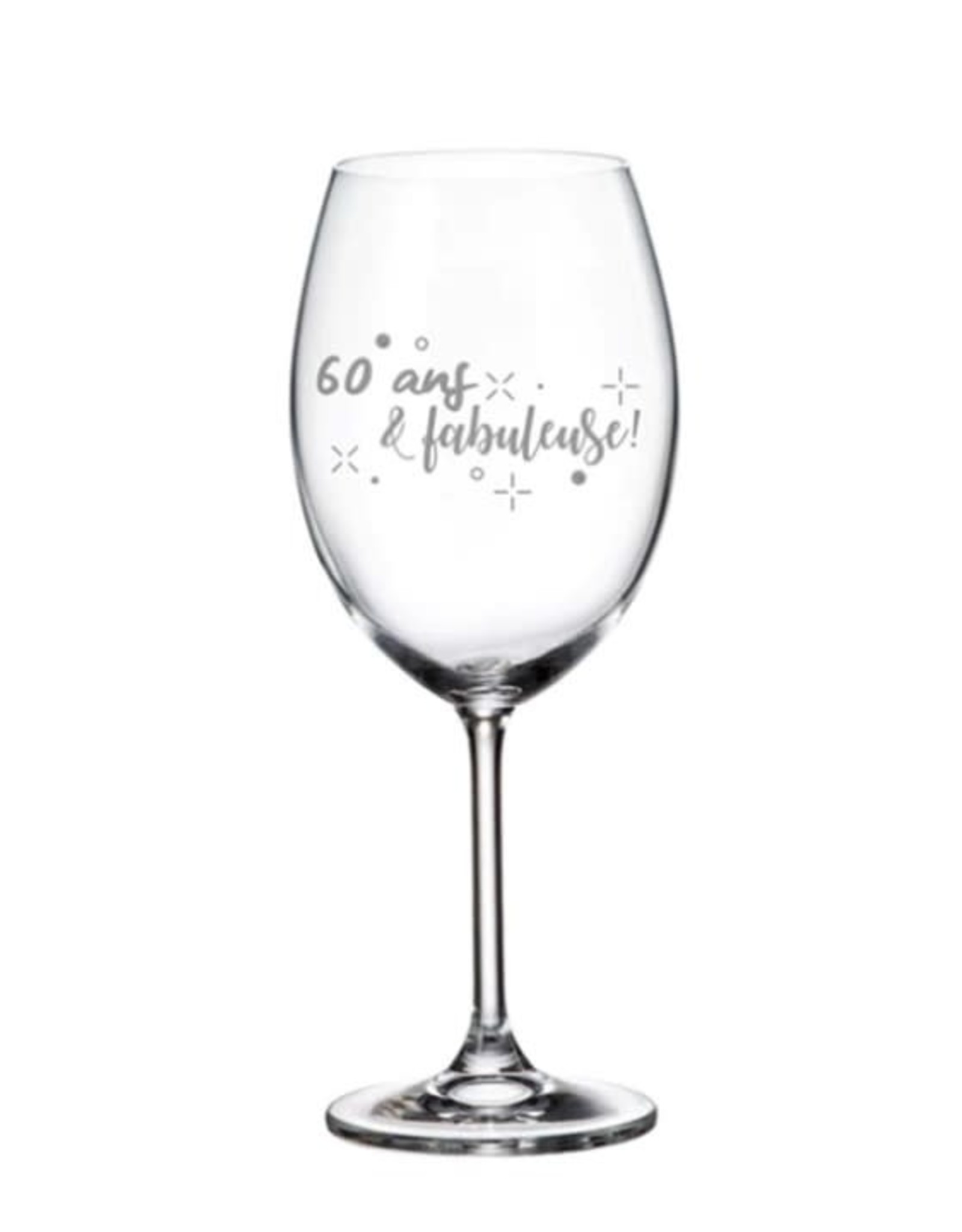 La maison du bar Verre à vin - 60 ans & Fabuleuse