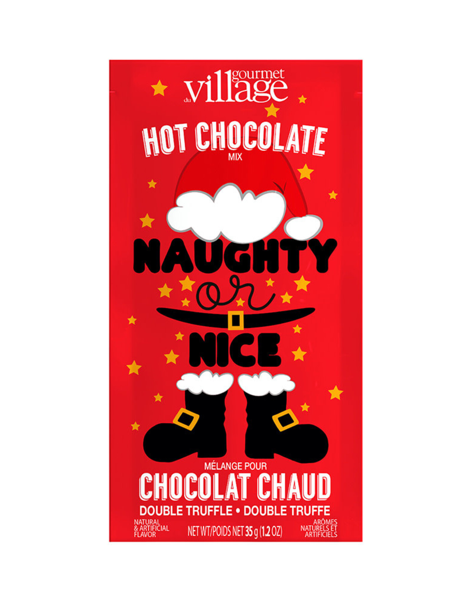 Gourmet du Village Chocolat chaud Père Noël - Sage ou vilain