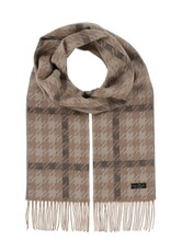 Fraas Foulard pied de poule - Beige