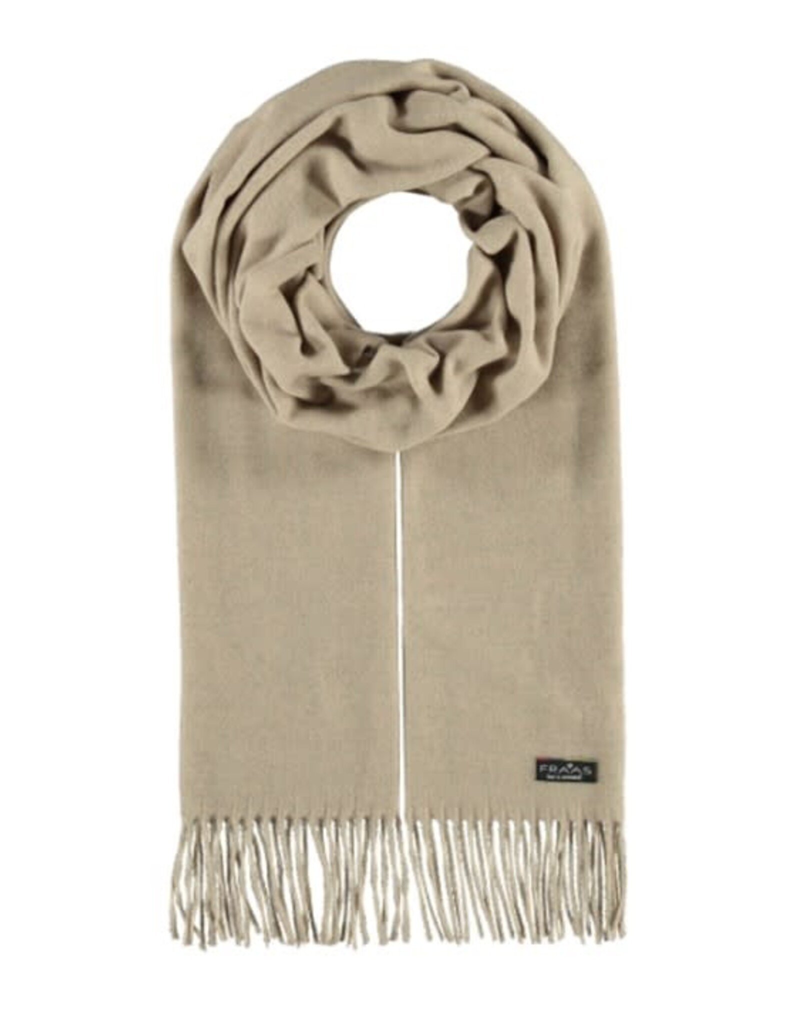 Fraas Foulard cashmink uni - Beige