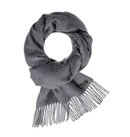 Fraas Foulard cashmink uni - Gris