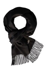 Fraas Foulard cashmink uni - Noir