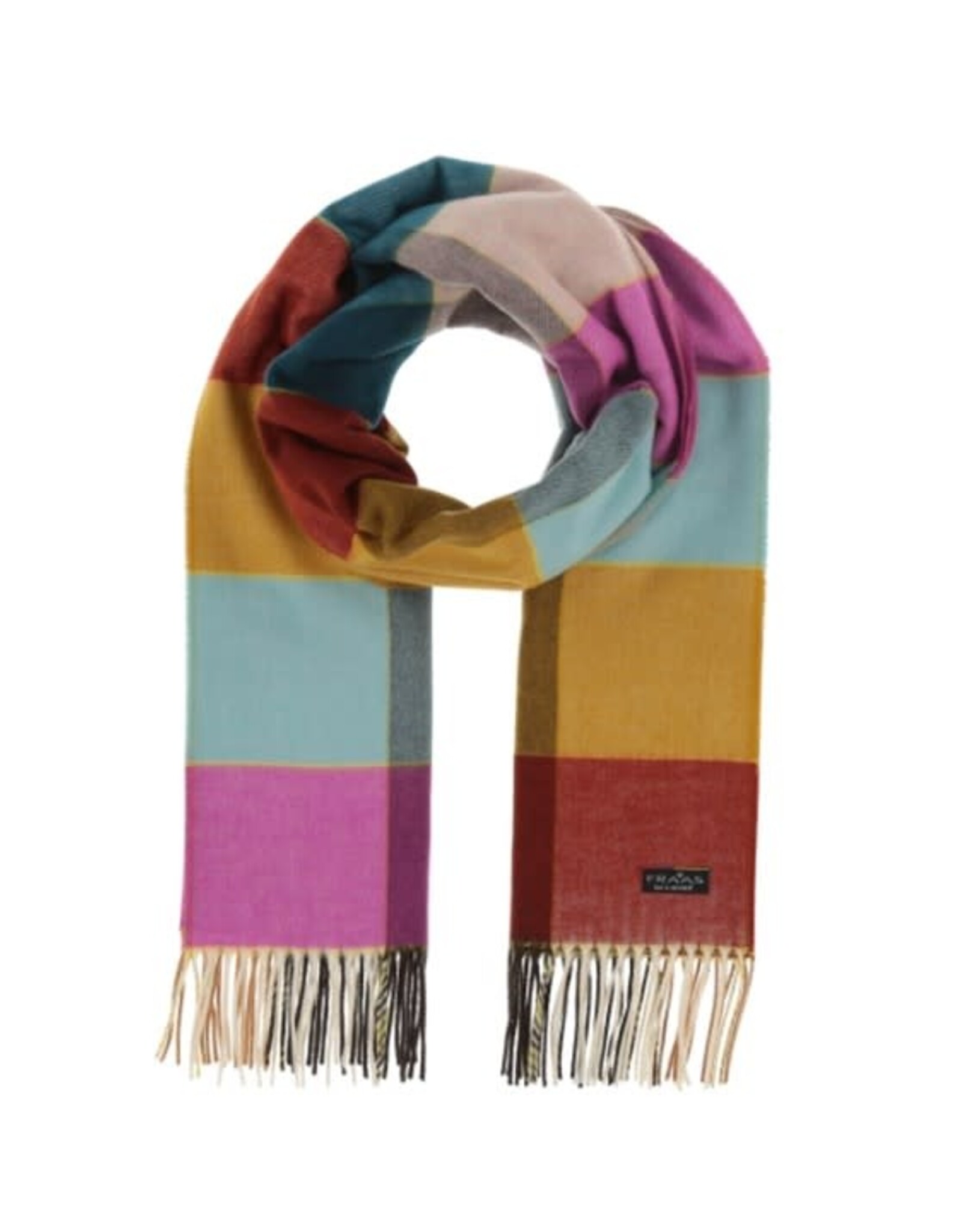 Fraas Foulard carreaux multi - petrol
