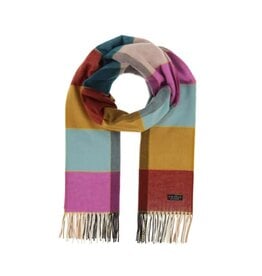 Fraas Foulard carreaux multi - petrol